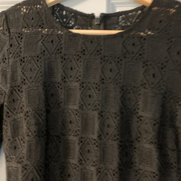 Laundry by Design Black 3/4 Sleeve Cocktail Dress, Size XSP - Picture 2 of 7